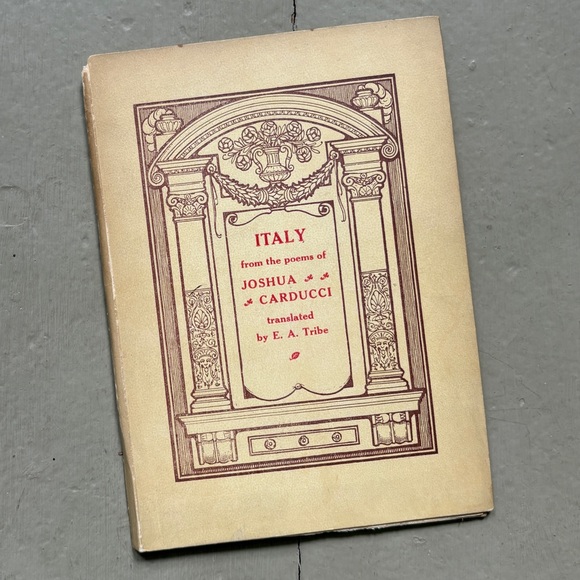 Other - 1912 Italy from the Poems of Joshua Carducci Florence Italian Calendar Almanack